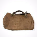 ERMANNO SCERVINO / レザーボストンハンドバッグ 参考定価：350,000程度