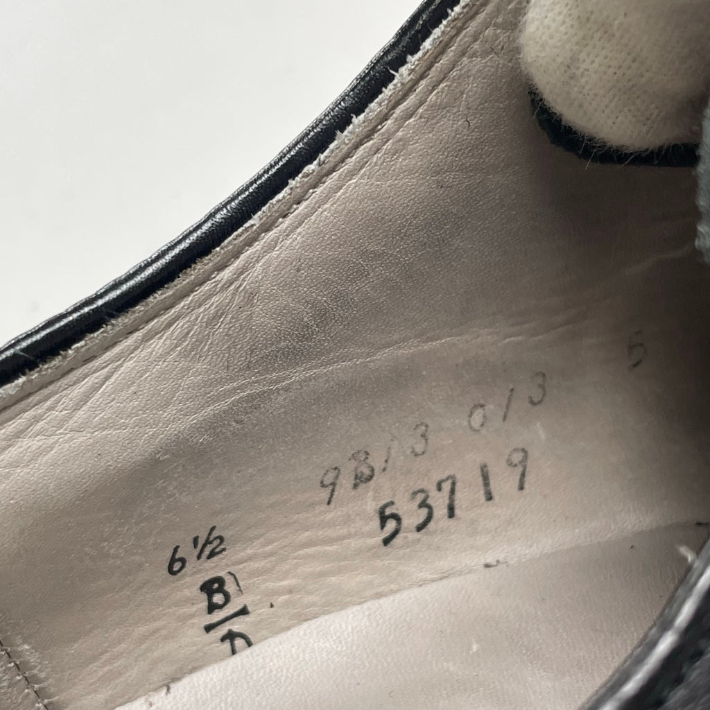 Alden オールデン / 6アイレット・プレーントゥ キッドレザー ミリタリーラスト 53719 参考定価：119,000+tax SIZE:6 1/2