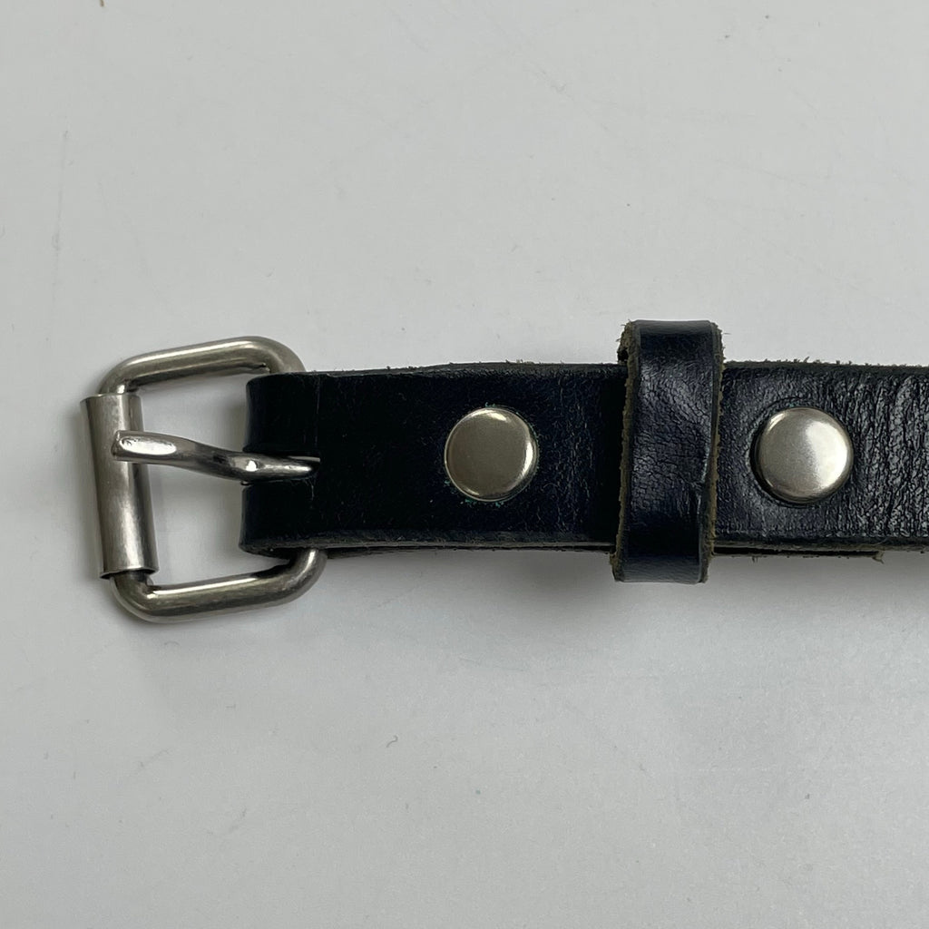 MAISON EUREKA メゾン エウレカ / OILED LEATHER CHOKER レザーチョーカー ブラック