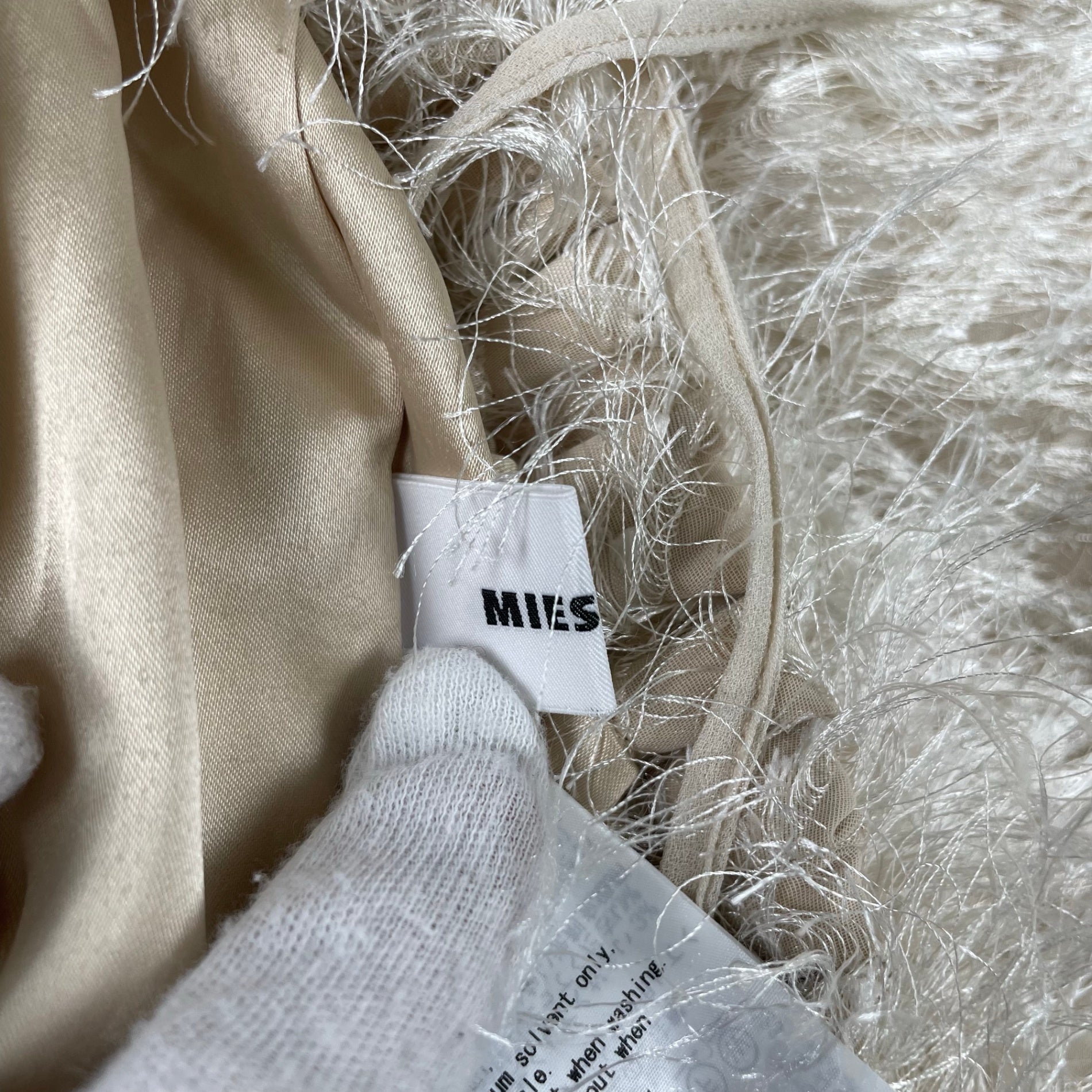 MIESROHE ミースロエ / washableカットジャガードイージーパンツ 参考定価：18,000+tax SIZE:0