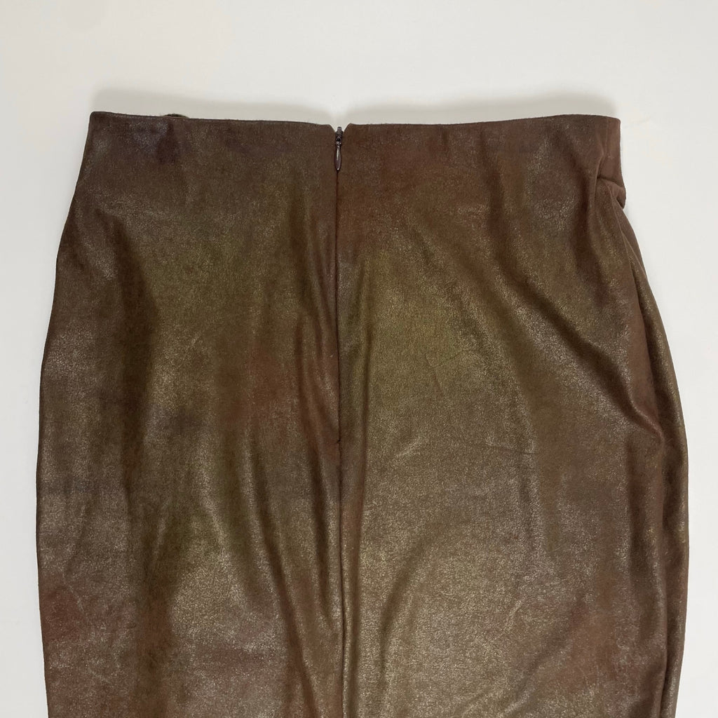 VIRGINIA BIZZI ヴァージニア ビッツィ / フリンジ切替タイトスカート H.P. FRANCE取り扱い 参考定価：35,000程度 SIZE:42