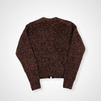 Ballsey ボールジー / シャイニーモールクルーネックカーディガン ブラウン 参考定価：21,000+tax SIZE:S