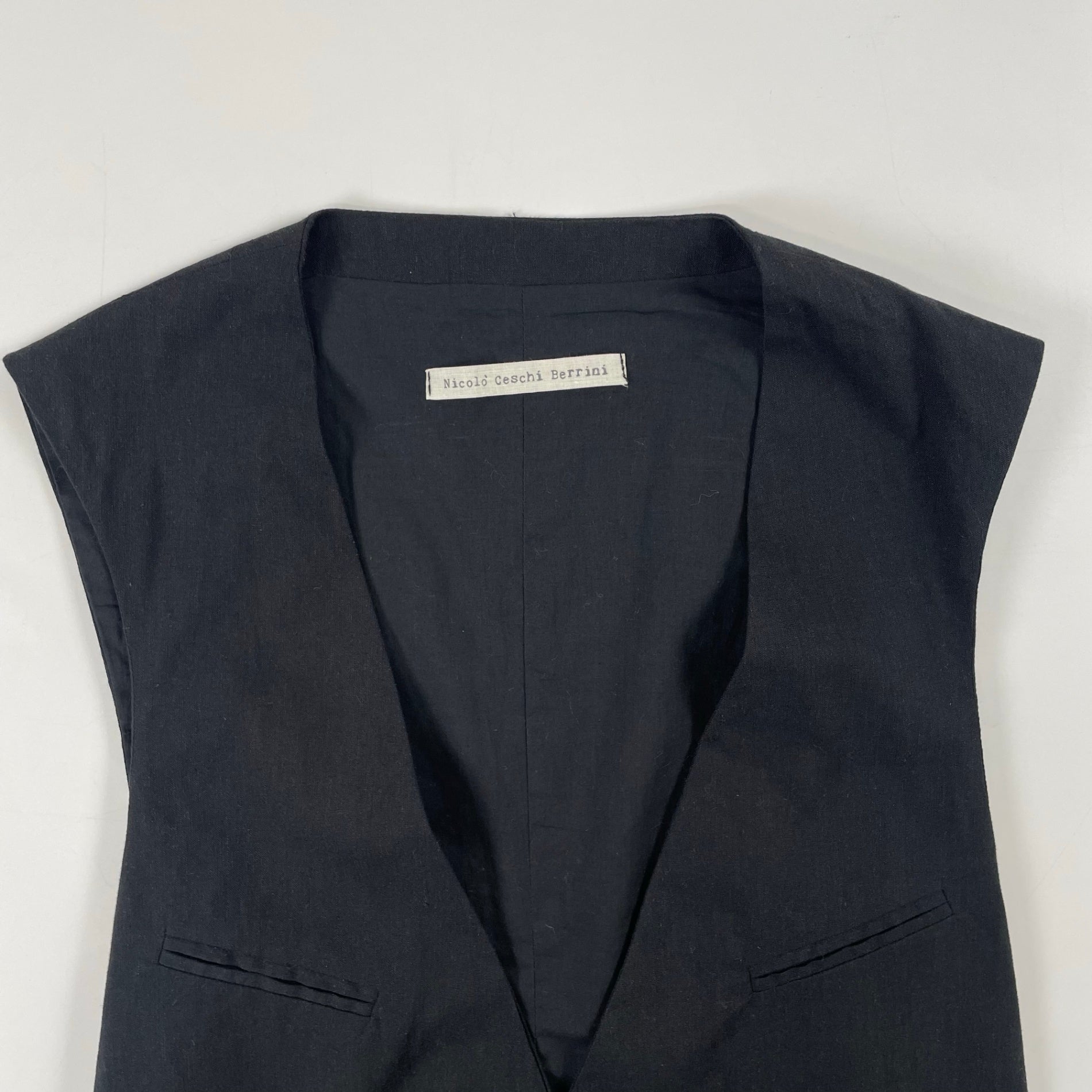 NICOLO CESCHI BERRINI / アルチザンベスト 参考定価：50,000程度 SIZE