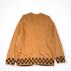 Supreme / brushed checkerboard cardigan 21SS SIZE:XL