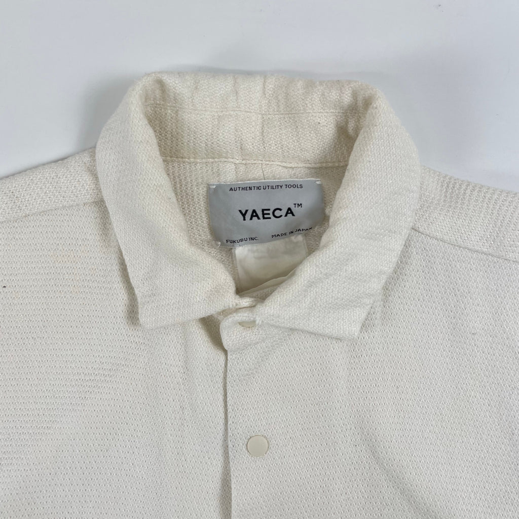 YAECA / サーマルスナップシャツ 参考定価：22,000程度 SIZE:M程度