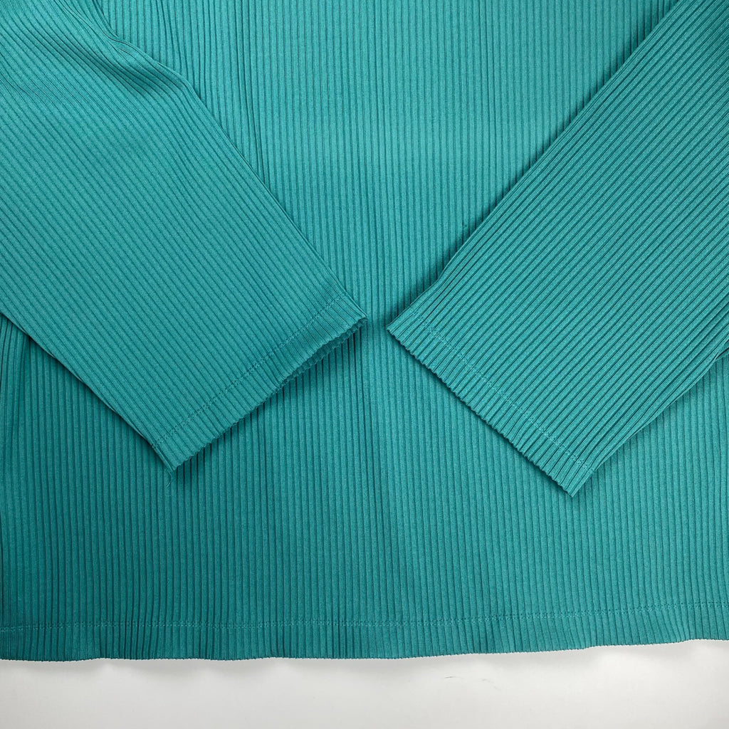 MAISON SPECIAL メゾンスぺシャル / オメガリブプライムオーバーロングスリーブTシャツ グリーン SIZE：01(L程度)