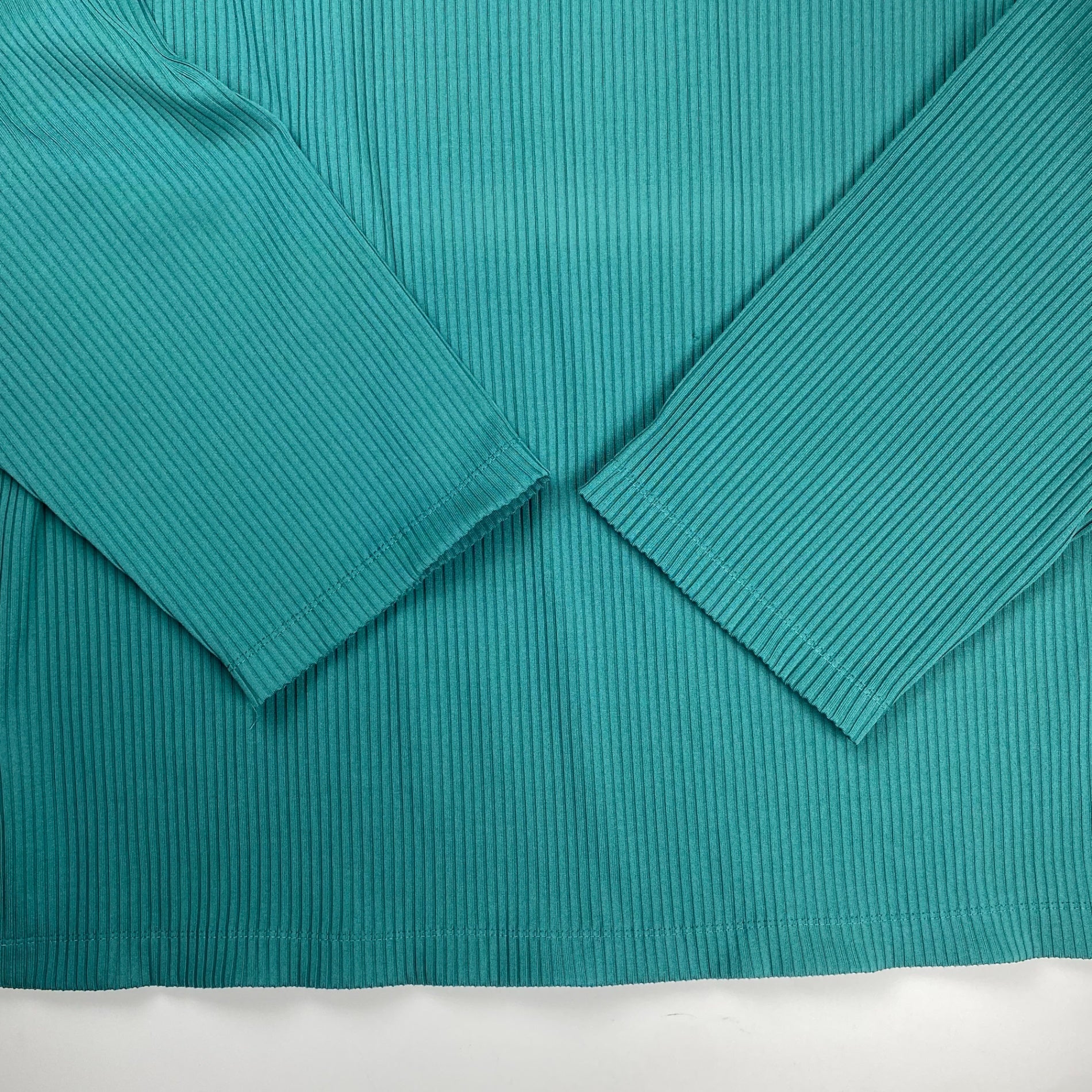 MAISON SPECIAL メゾンスぺシャル / オメガリブプライムオーバーロングスリーブTシャツ グリーン SIZE：01(L程度)