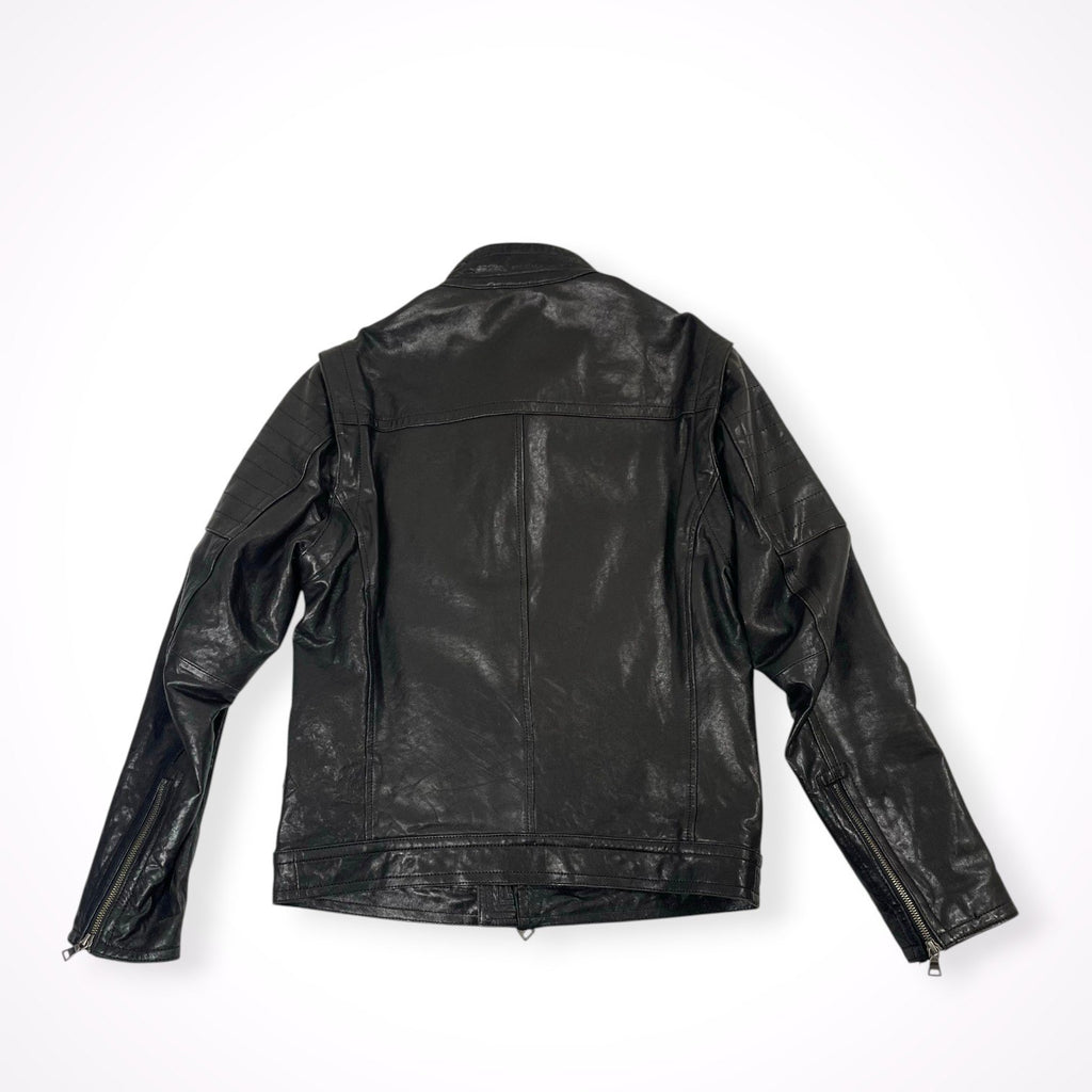 BURBERRY BLACK LABEL バーバリーブラックレーベル / シングルレザーライダースジャケット LUXURY COLLECTION SIZE:L