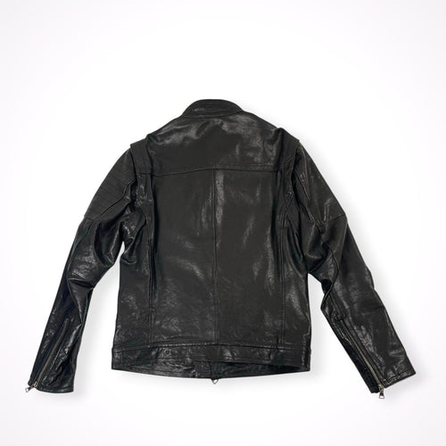 BURBERRY BLACK LABEL バーバリーブラックレーベル / シングルレザーライダースジャケット LUXURY COLLECTION SIZE:L