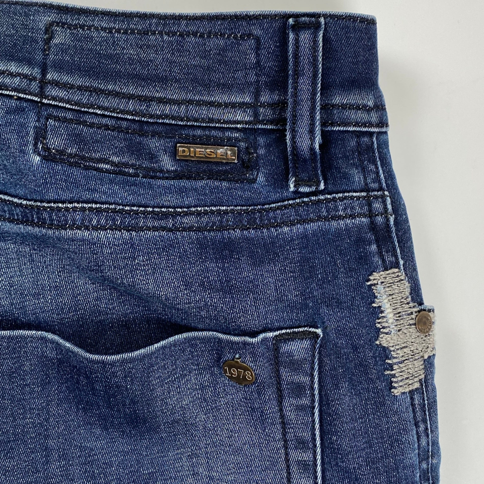 DIESEL ディーゼル / TEPPHAR ダメージ加工 デニムパンツ 0838V SIZE：W31 L32