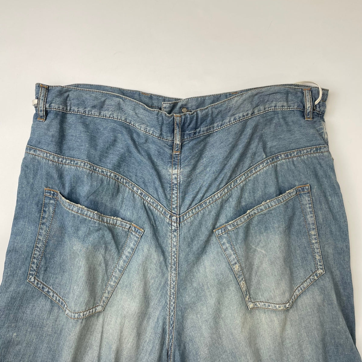 Maison MIHARA YASUHIRO / 再構築ドレープデニムスカート SIZE:36