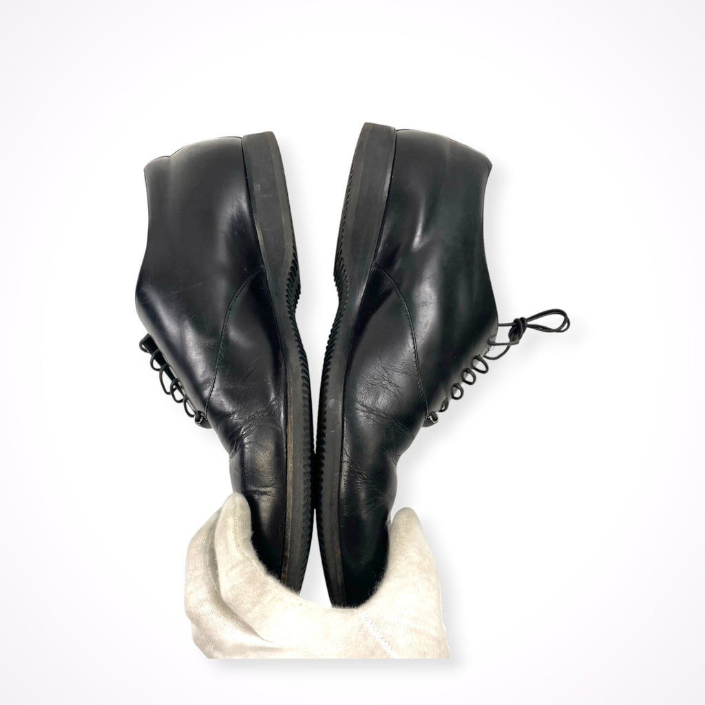GIORGIO ARMANI ジョルジオ アルマーニ / プレーントゥレザーシューズ 参考定価：160,000程度 SIZE：40 1/2