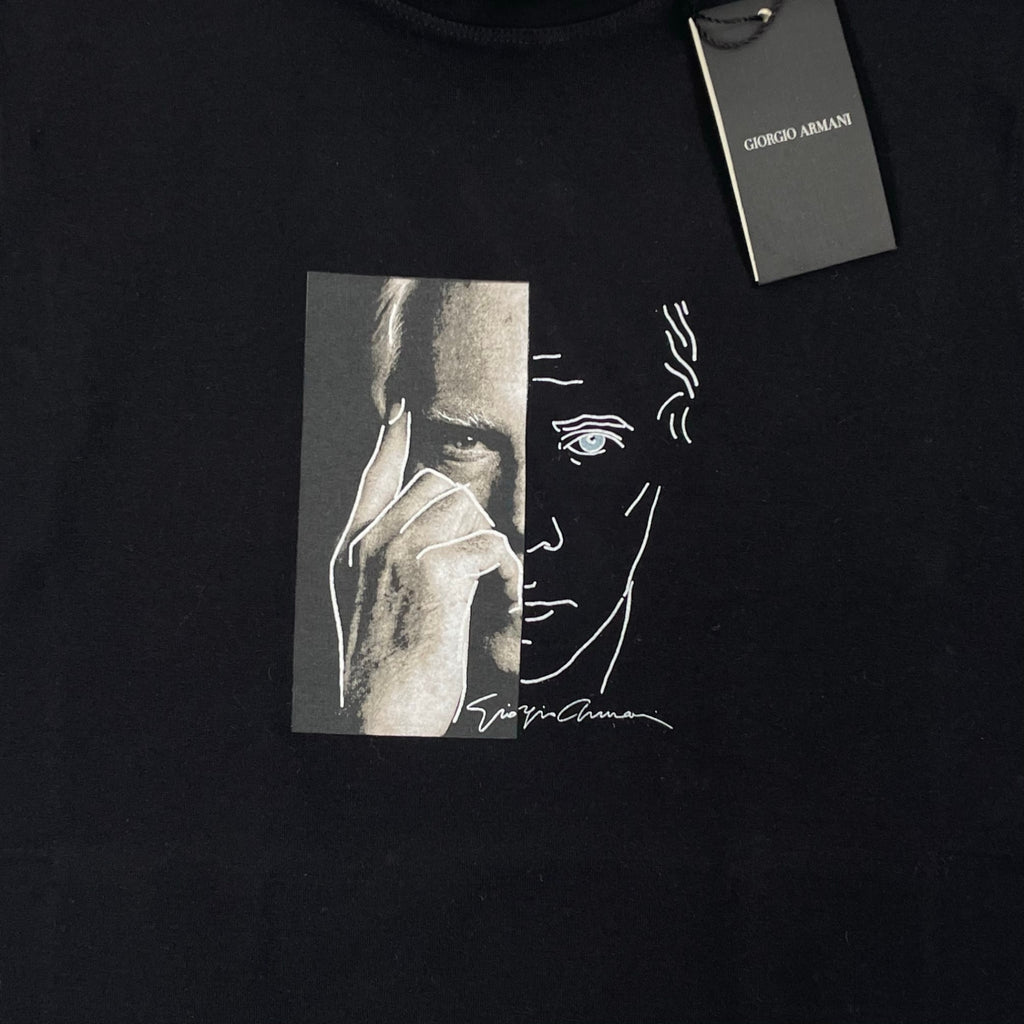 GIORGIO ARMANI ジョルジオ アルマーニ / ポートフォリオTEE 参考定価：38,000+tax SIZE:48