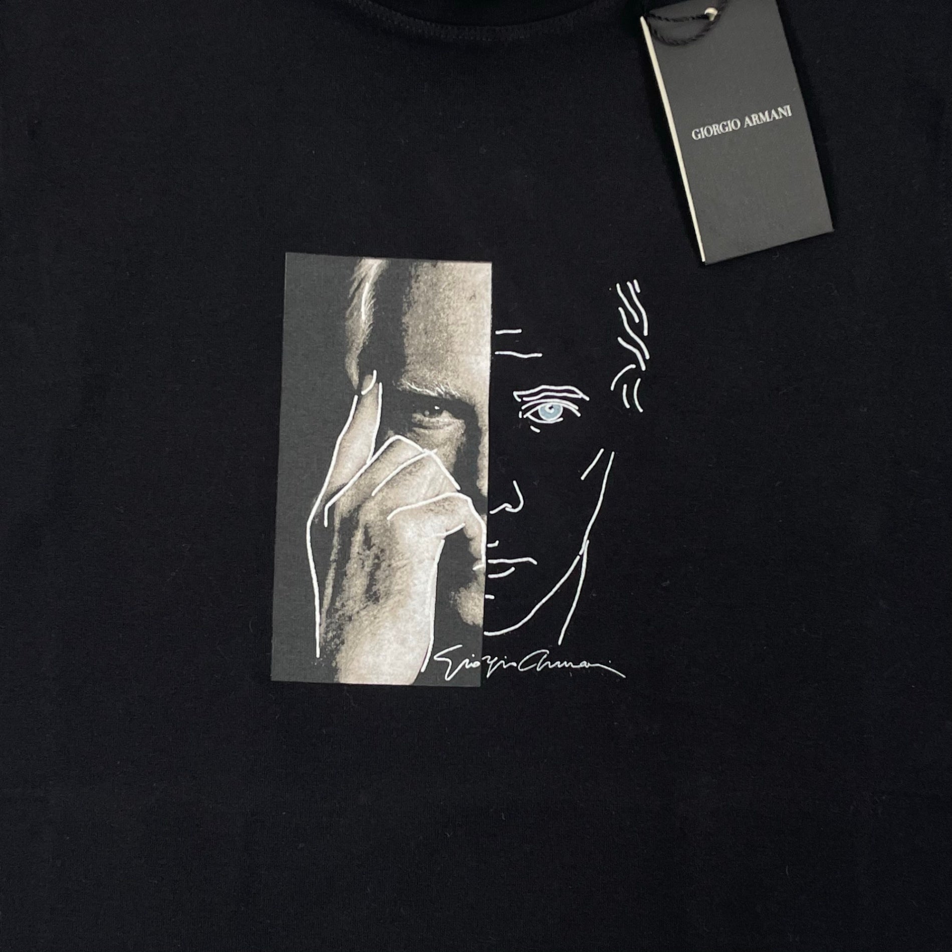 GIORGIO ARMANI ジョルジオ アルマーニ / ポートフォリオTEE 参考定価：38,000+tax SIZE:48