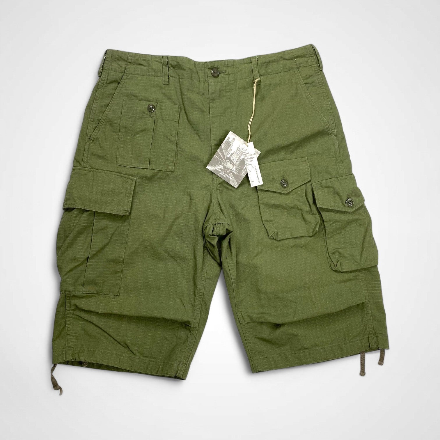 ENGINEERED GARMENTS × BEAMS PLUS / 別注 BDU 3/4 Shorts カーゴ パンツ SIZE:M 参考定価：43,000+tax