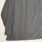 Ermenegildo Zegna エルメネジルドゼニア / コットンヘリンボーンシャツ 貝ボタン SIZE:S