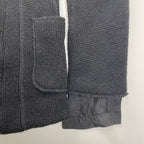 JUNYA WATANABE COMME des GARCONS ジュンヤワタナベ コムデギャルソン / 07AW アシンメトリーポケット ウールニットスリムジャケット SIZE:SS