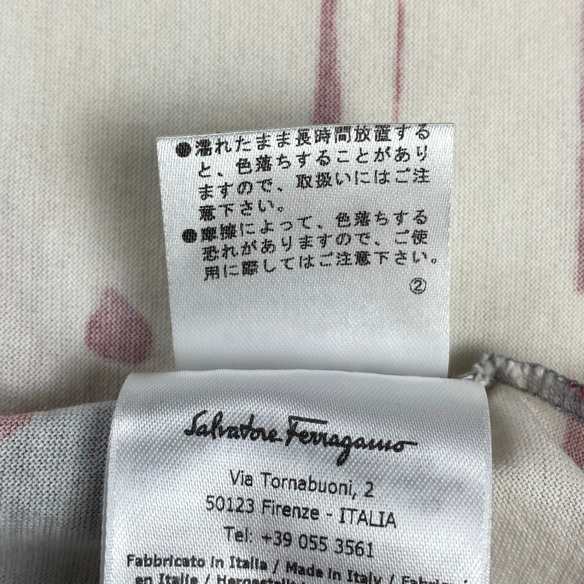 Salvatore Ferragamo サルバトーレ フェラガモ / 古代ローマ Tシャツ コットン100％ MADE IN ITALY SIZE：M