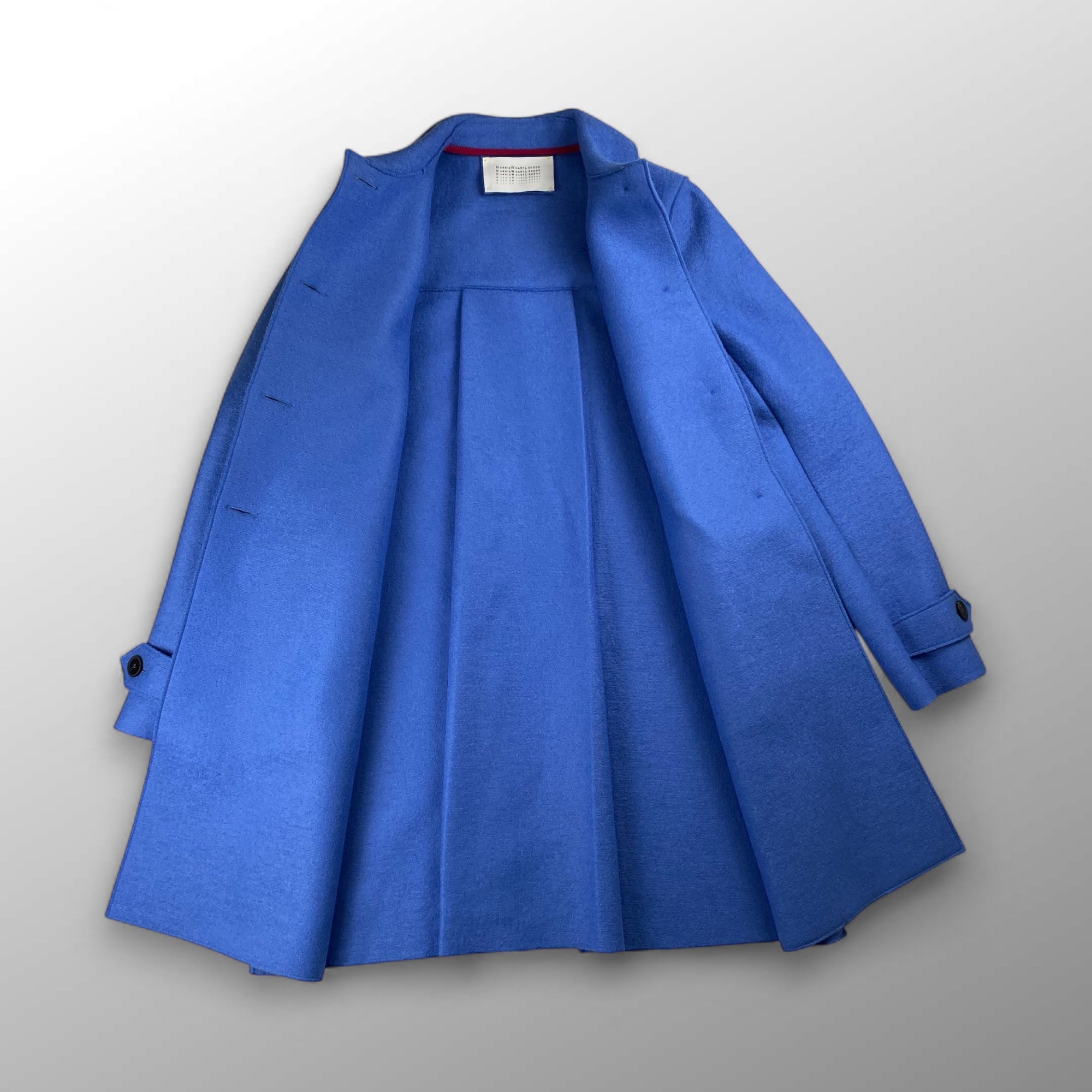 HARRIS WHARF LONDON ハリス ワーフ ロンドン / ローデンコート 圧縮ウール コート メルトン SIZE:40