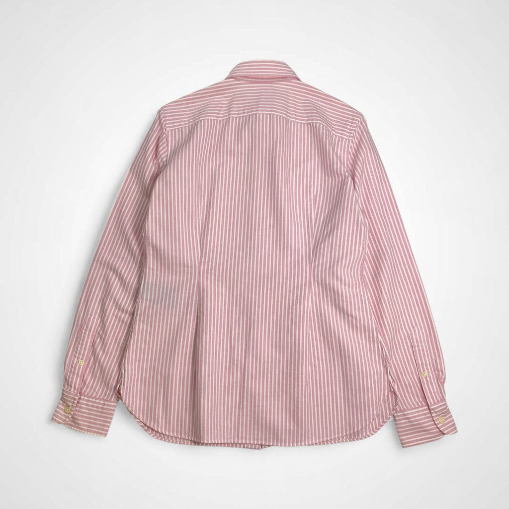 RALPH LAUREN ラルフローレン / ボタンダウン ストライプシャツ 現行タグ 参考定価：20,000程度 SIZE：M
