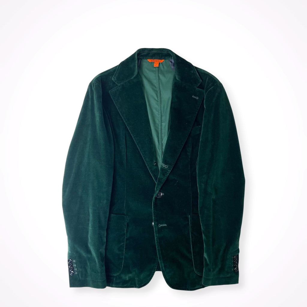 BARENA / ベルベットテーラードジャケット 参考定価：75,000程度 SIZE:46
