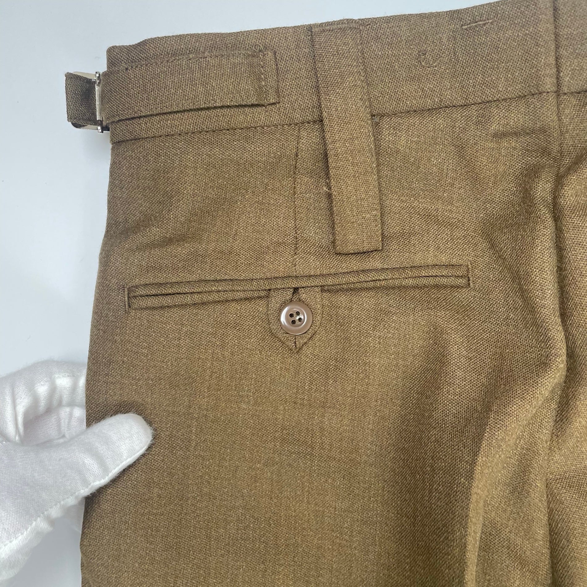 BRITISH ARMY イギリス軍 / BARRACK DRESS Pants ブラウン SIZE:84/84/100