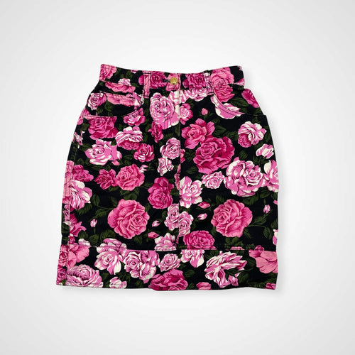 MOSCHINO モスキーノ / フラワーデニムスカート SIZE：9