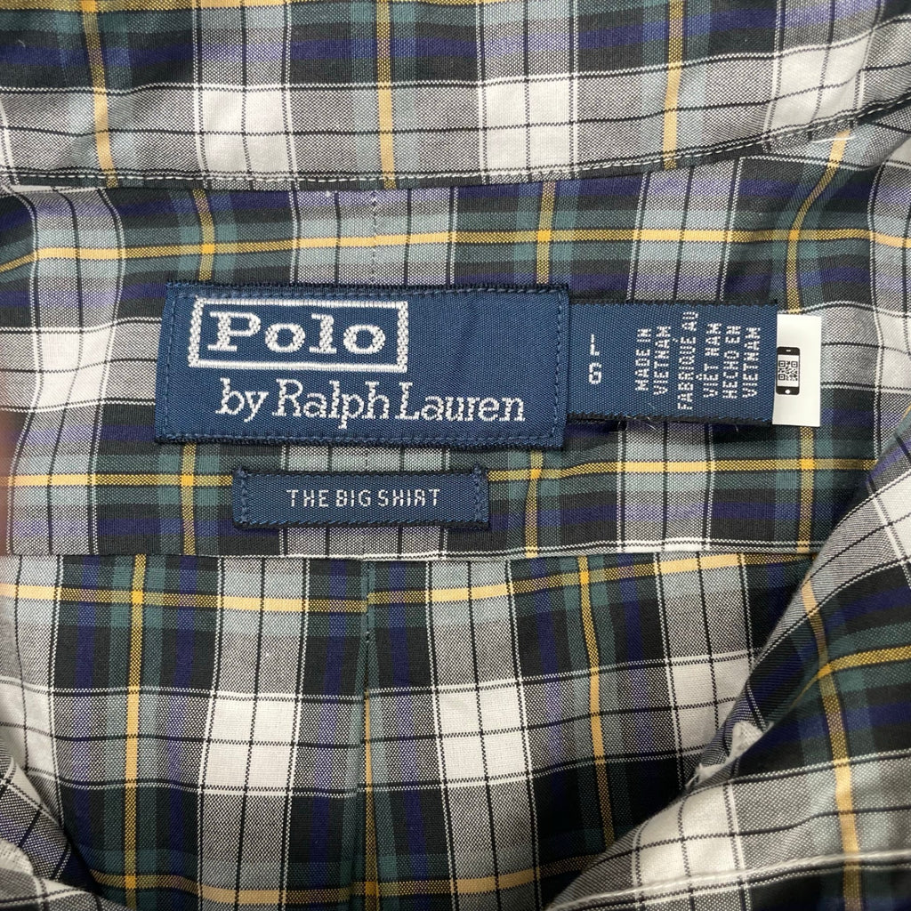 Polo by Ralph Lauren ポロバイラルフローレン / The Big Shirt ポニー刺繍 ボタンダウンシャツ 参考定価：24,000+tax SIZE:L