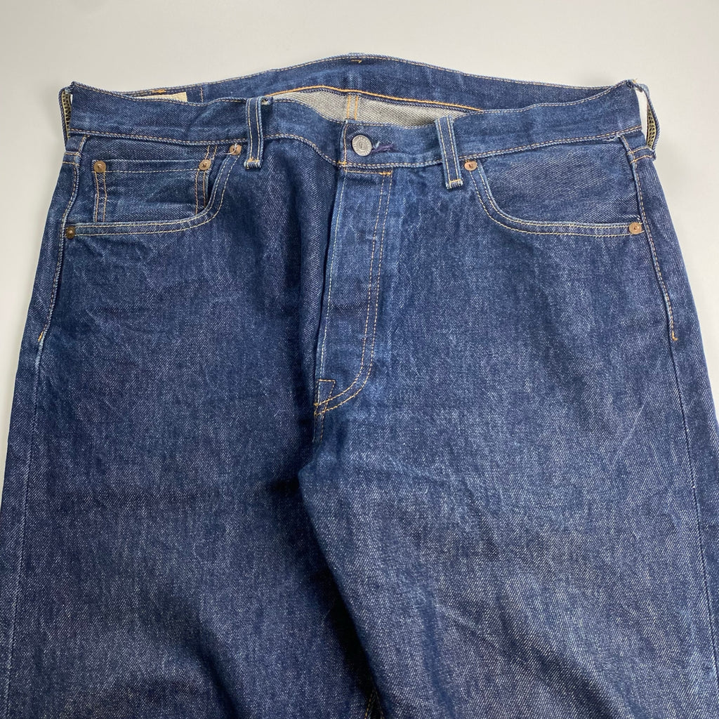 Levi's リーバイス / 501デニムパンツ コーンデニムホワイトオーク 濃紺 USA製 参考定価：23,000程度 SIZE：W36 L34