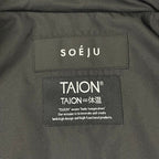 SOEJU ソージュ / コラボ キルティングダウンジャケット ブラック 参考定価：23,000+tax SIZE:2