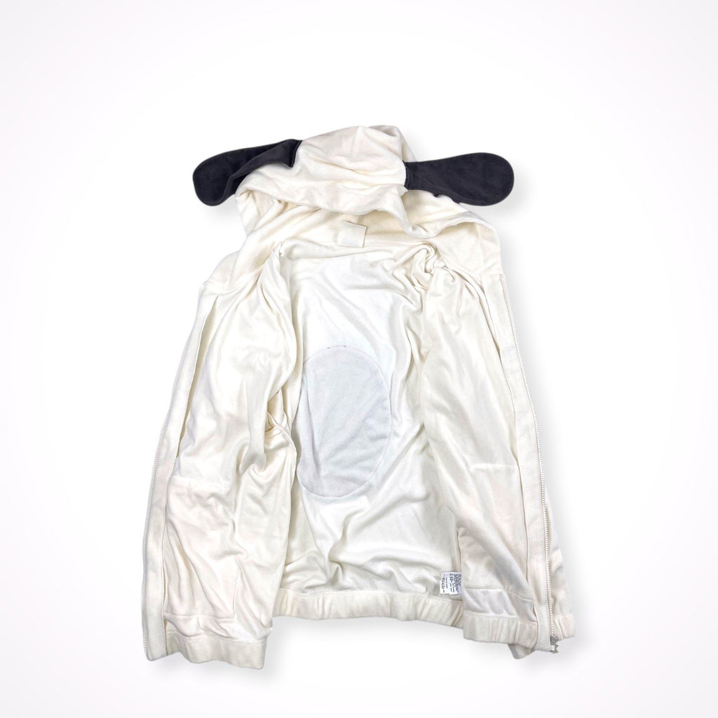 PEANUTS × GELATO PIQUE / 耳付きスヌーピーパイルパーカー タグ付 SIZE：M