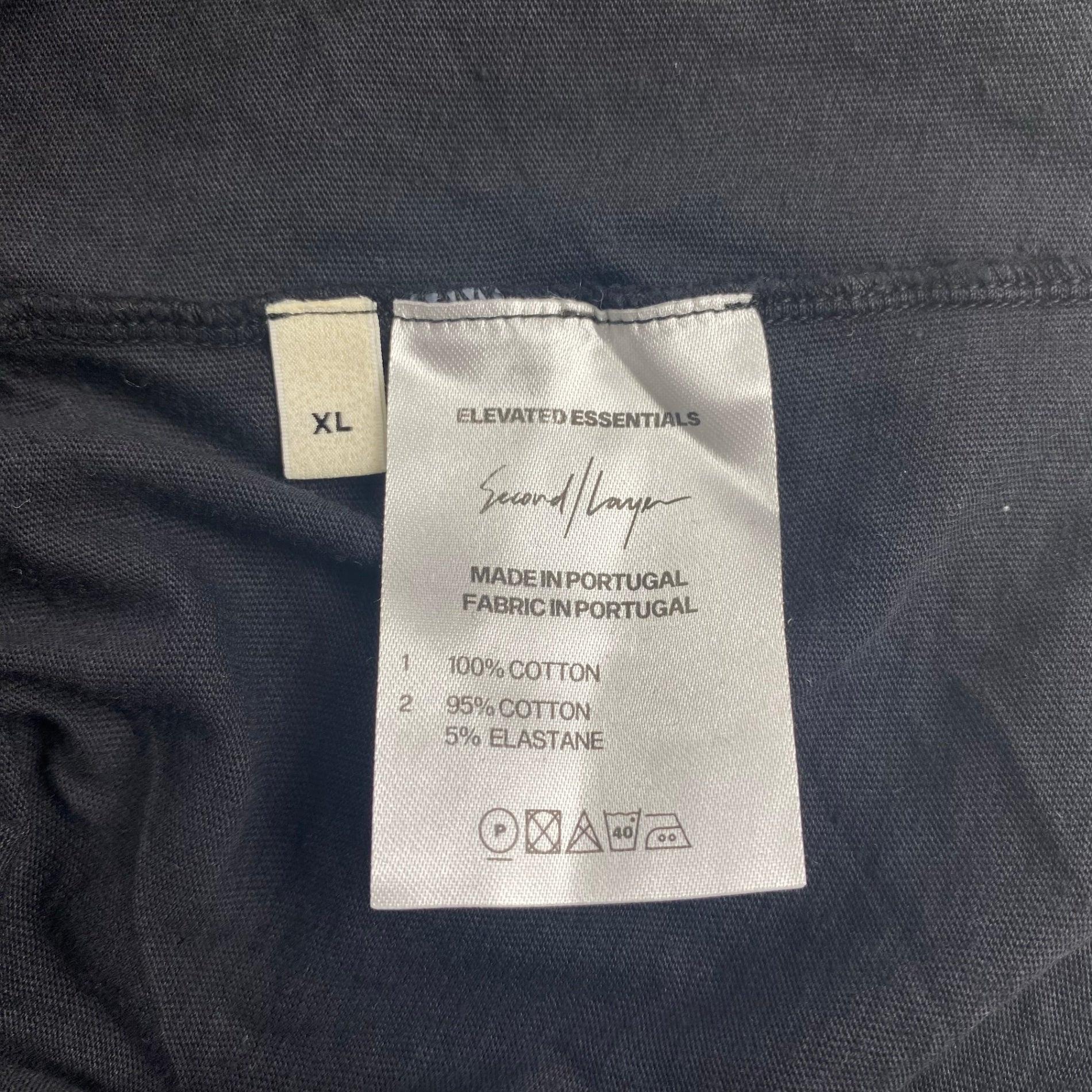 Second Layer セカンドレイヤー / CORE MINI TEE 刺繍ロゴ Tシャツ SIZE:XL