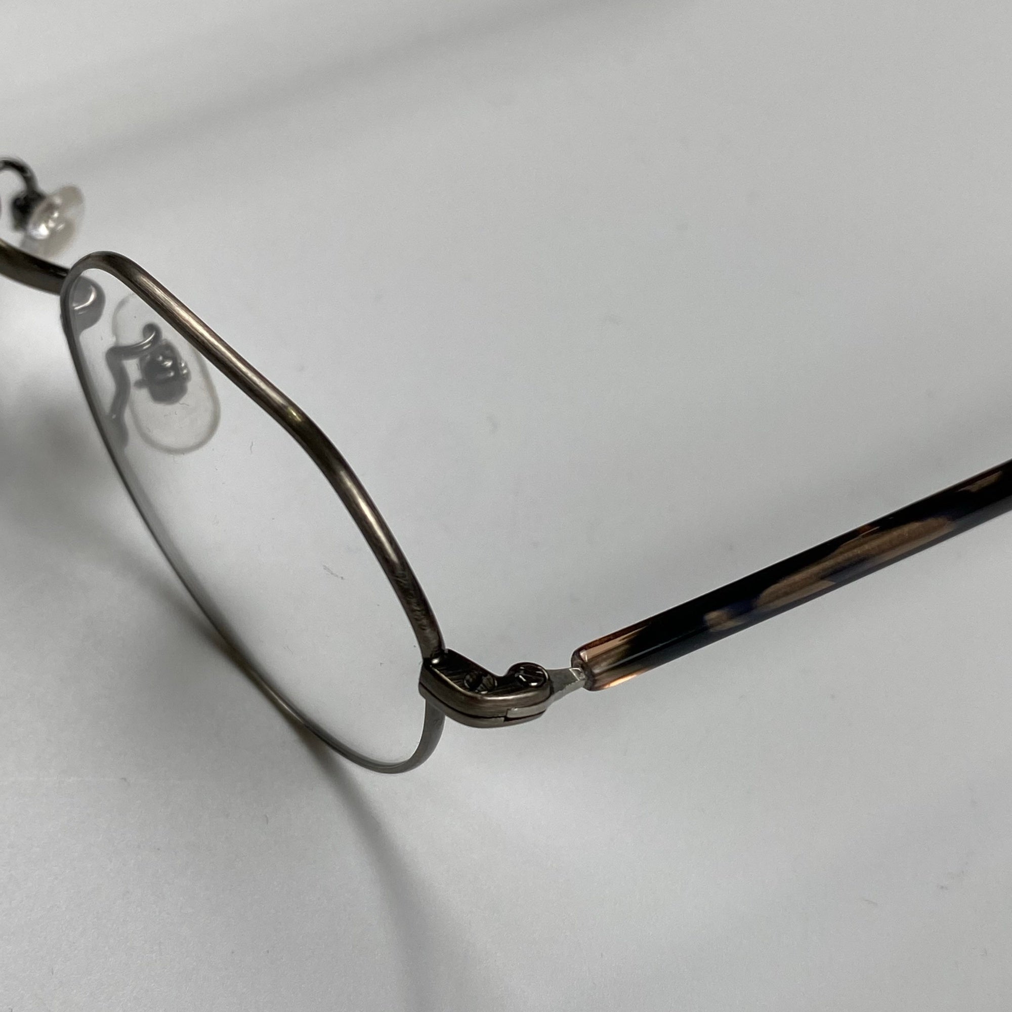 【美品】 井戸多美男 × 金子眼鏡 職人シリーズ / クラウンパント T468 ATS 度なしクリアレンズ 参考定価：36,000+tax