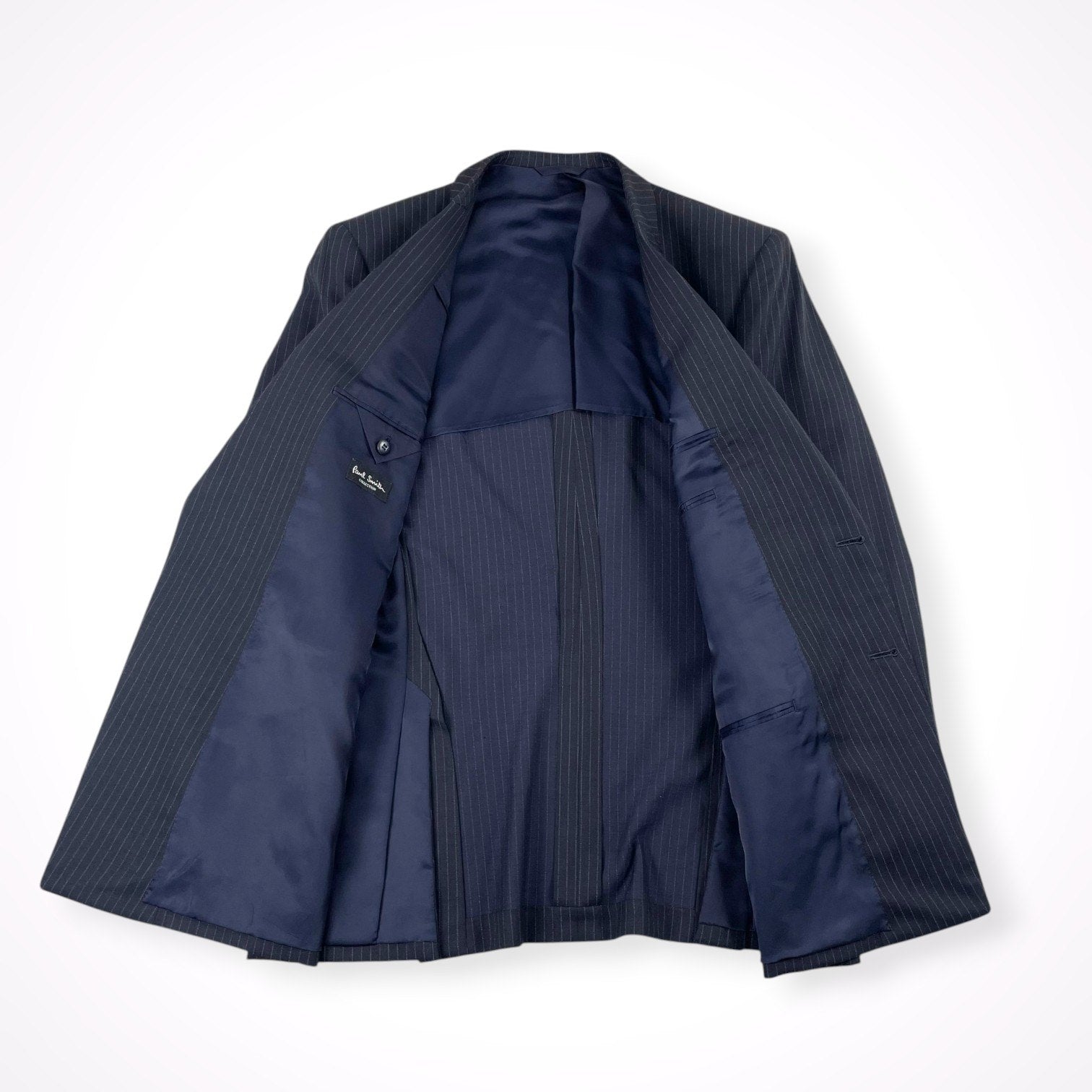Paul Smith COLLECTION / セットアップダブルスーツ ストライプ 参考定価：150,000程度 SIZE:L