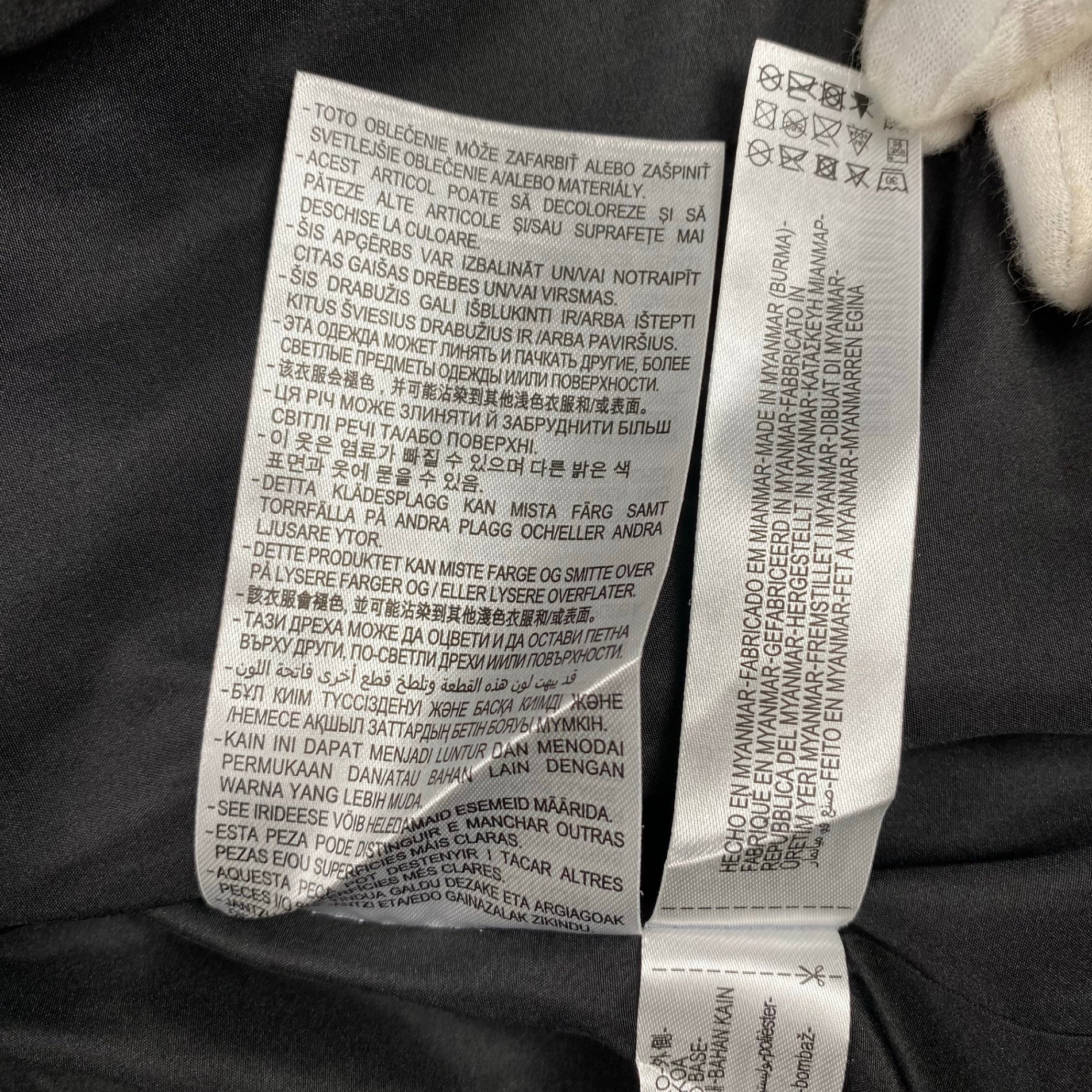 ZARA ザラ / エコレザー ライダースジャケット ブラック SIZE:M