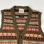 Jamieson's  × BEAMS PLUS / フェアアイルニットベスト SIZE:XL