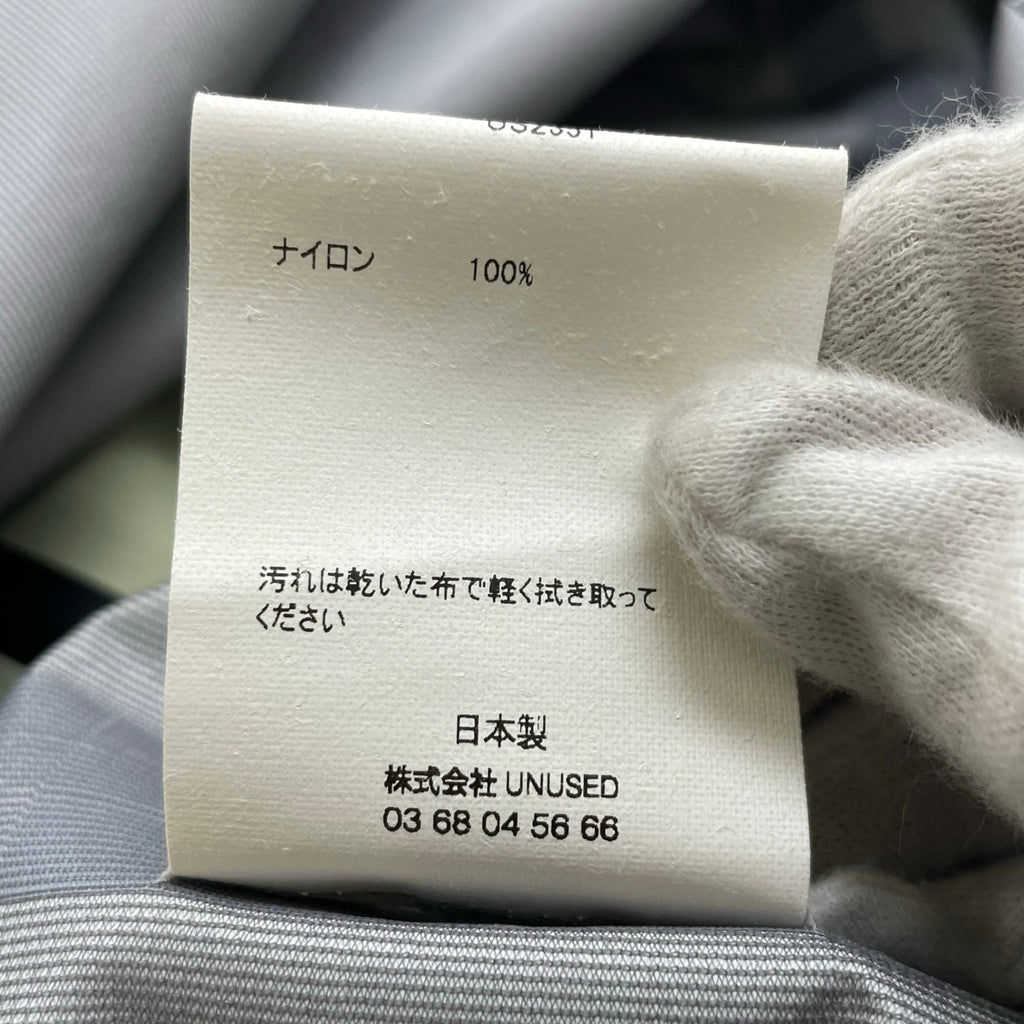 UNUSED アンユーズド / Nylon Coat US2351 未使用 参考定価：64,000+tax SIZE:2