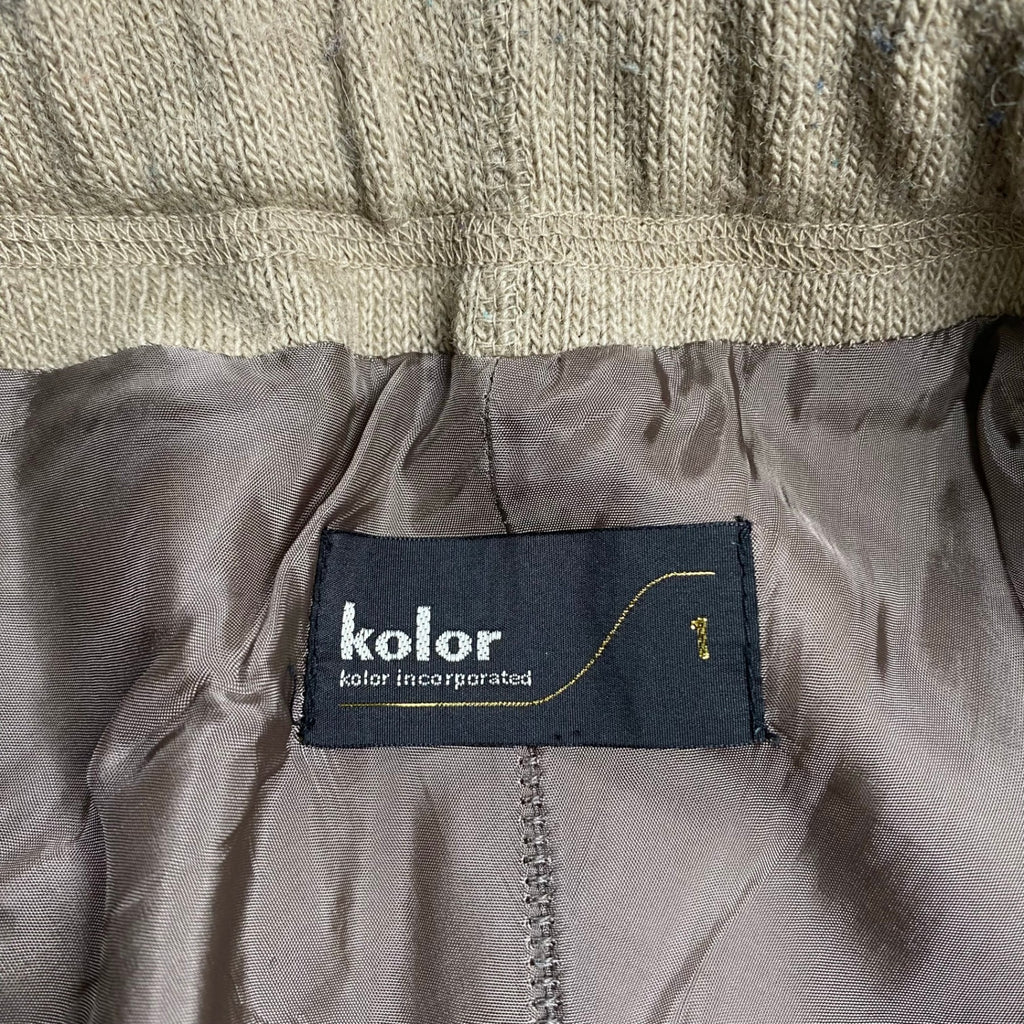 kolor カラー / ウールダブルジャケット・クロップドサルエルパンツ セットアップ 参考定価：80,000程度  SIZE:1