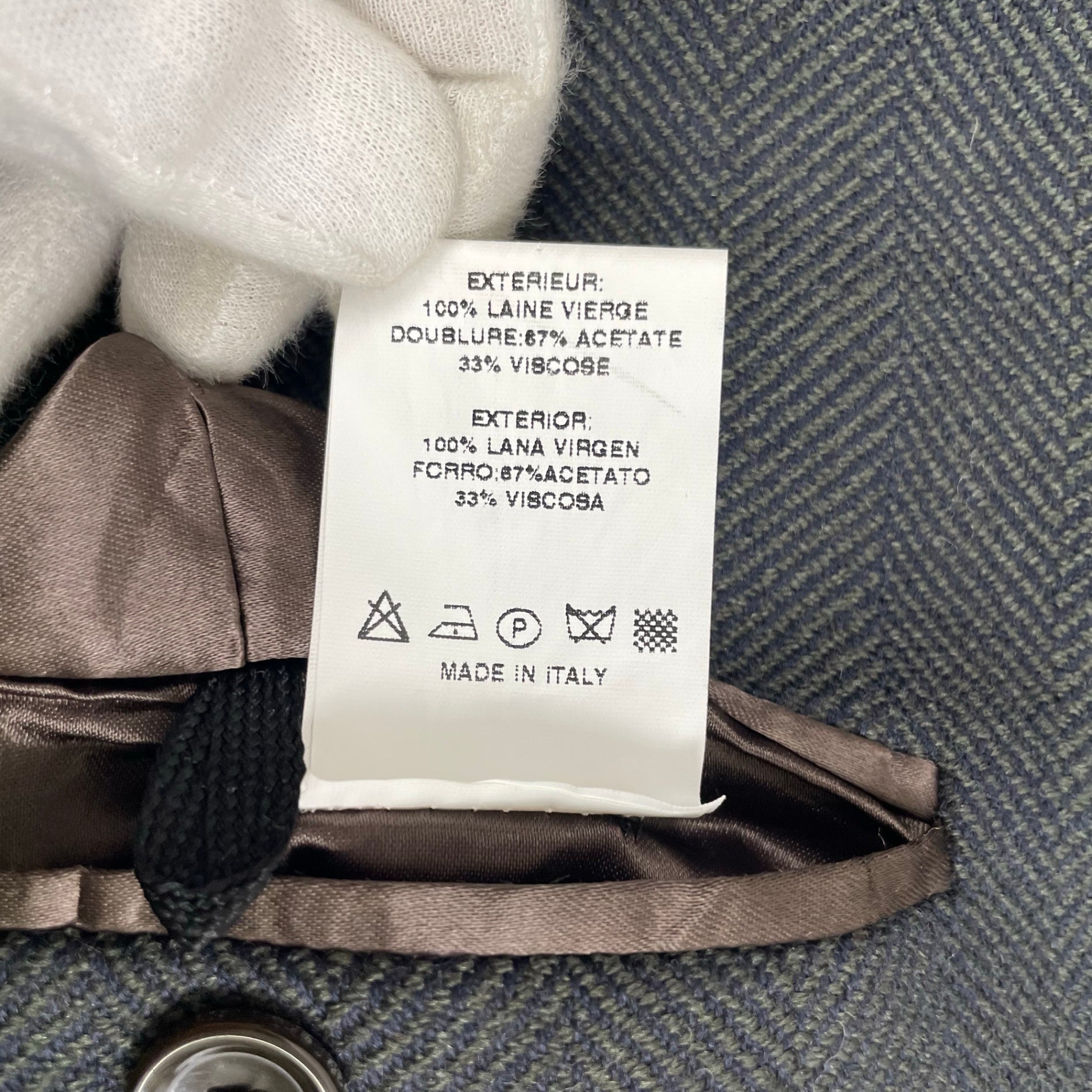 VINTAGE ヴィンテージ / ユーロヴィンテージ バージンウールバルマカーンコート イタリア製 SIZE：50