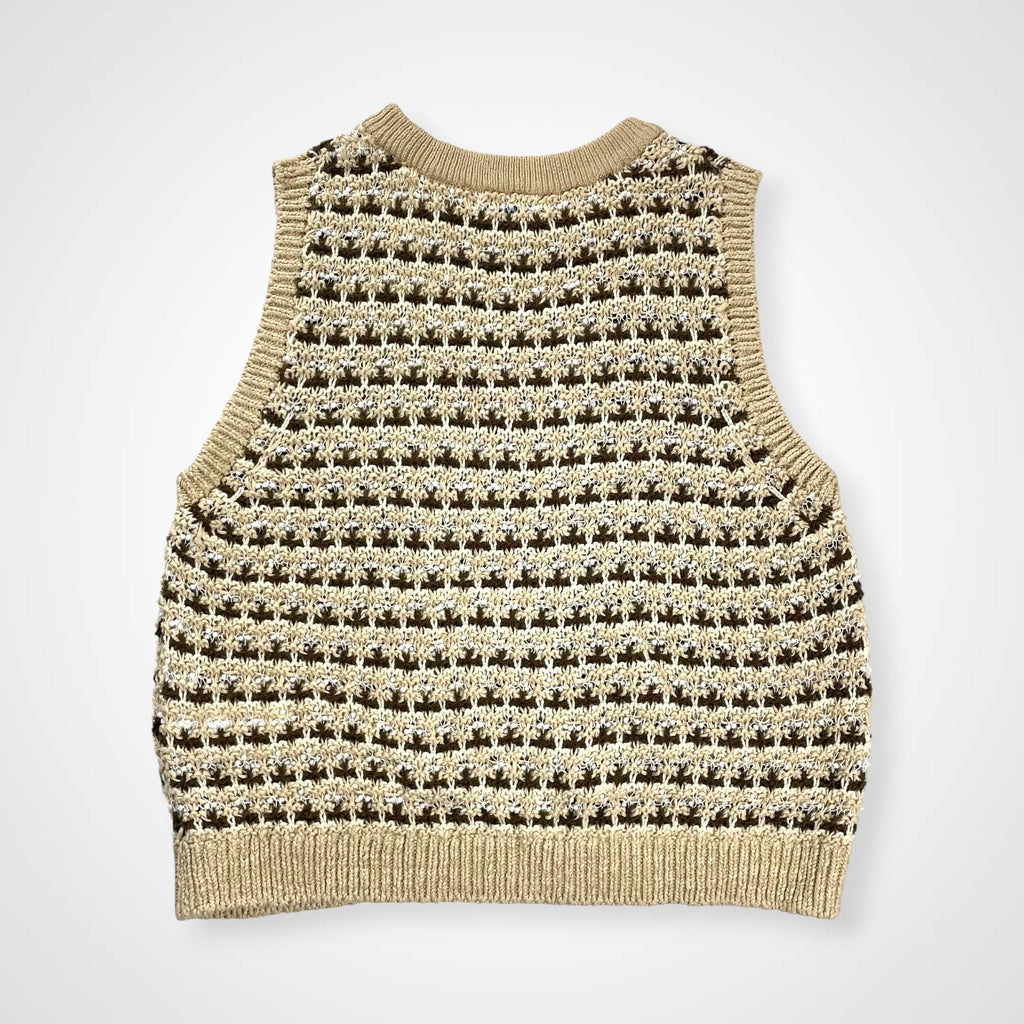 ROPE’ × COOHEM ロペ コーヘン / SUKASHI BORDER KNIT VEST 25SS 参考定価：25,000+tax SIZE:FREE