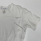 COMME des GARCONS SHIRT コムデギャルソンシャツ / メニーポケットTEE ホワイト 参考定価：20,000程度 SIZE：S