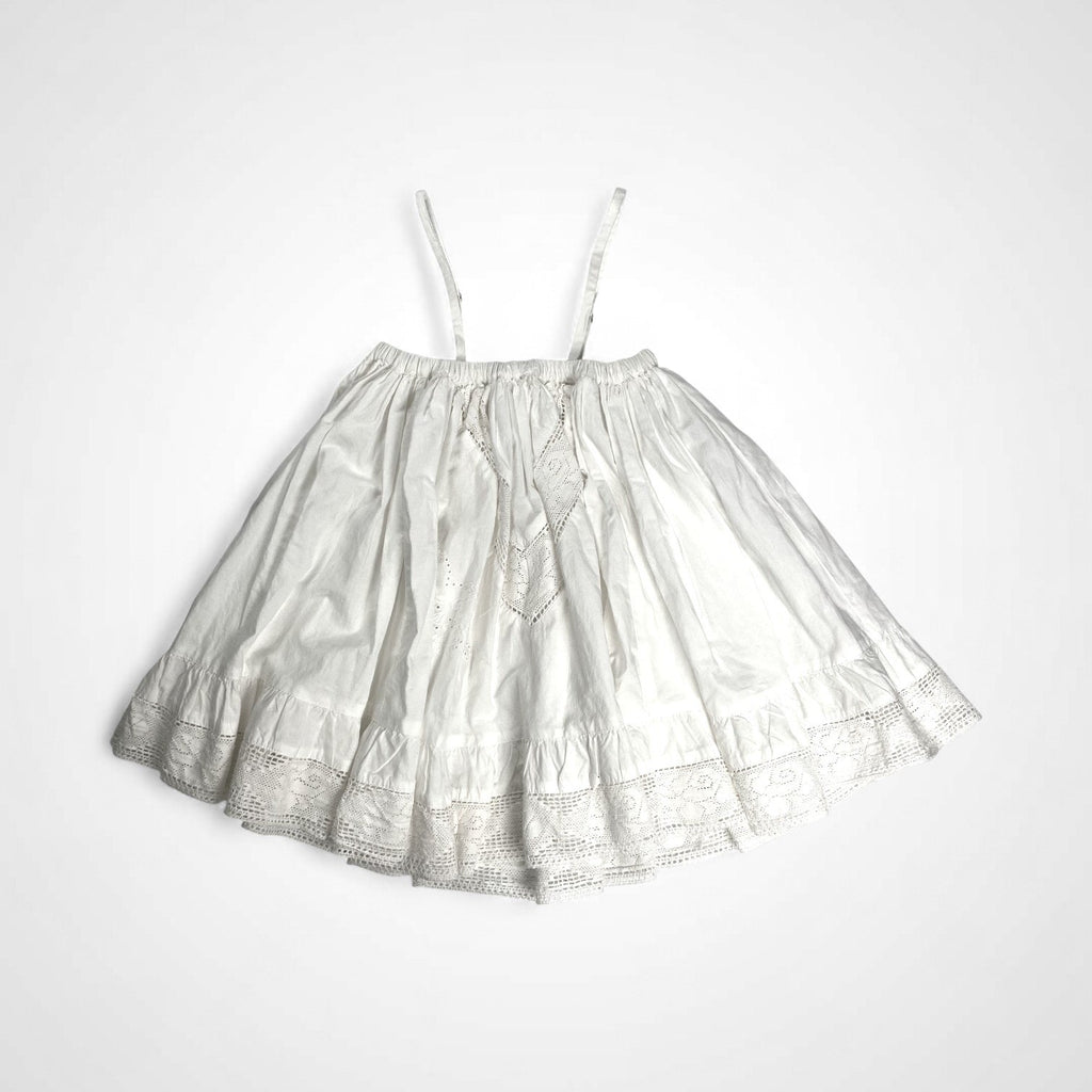 crinkle × slobe iena クリンクル クリンクル クリンクル × スローブイエナ / 2way embroideryミニスカート ホワイト タグ付 SIZE:FREE