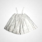 crinkle × slobe iena クリンクル クリンクル クリンクル × スローブイエナ / 2way embroideryミニスカート ホワイト タグ付 SIZE:FREE