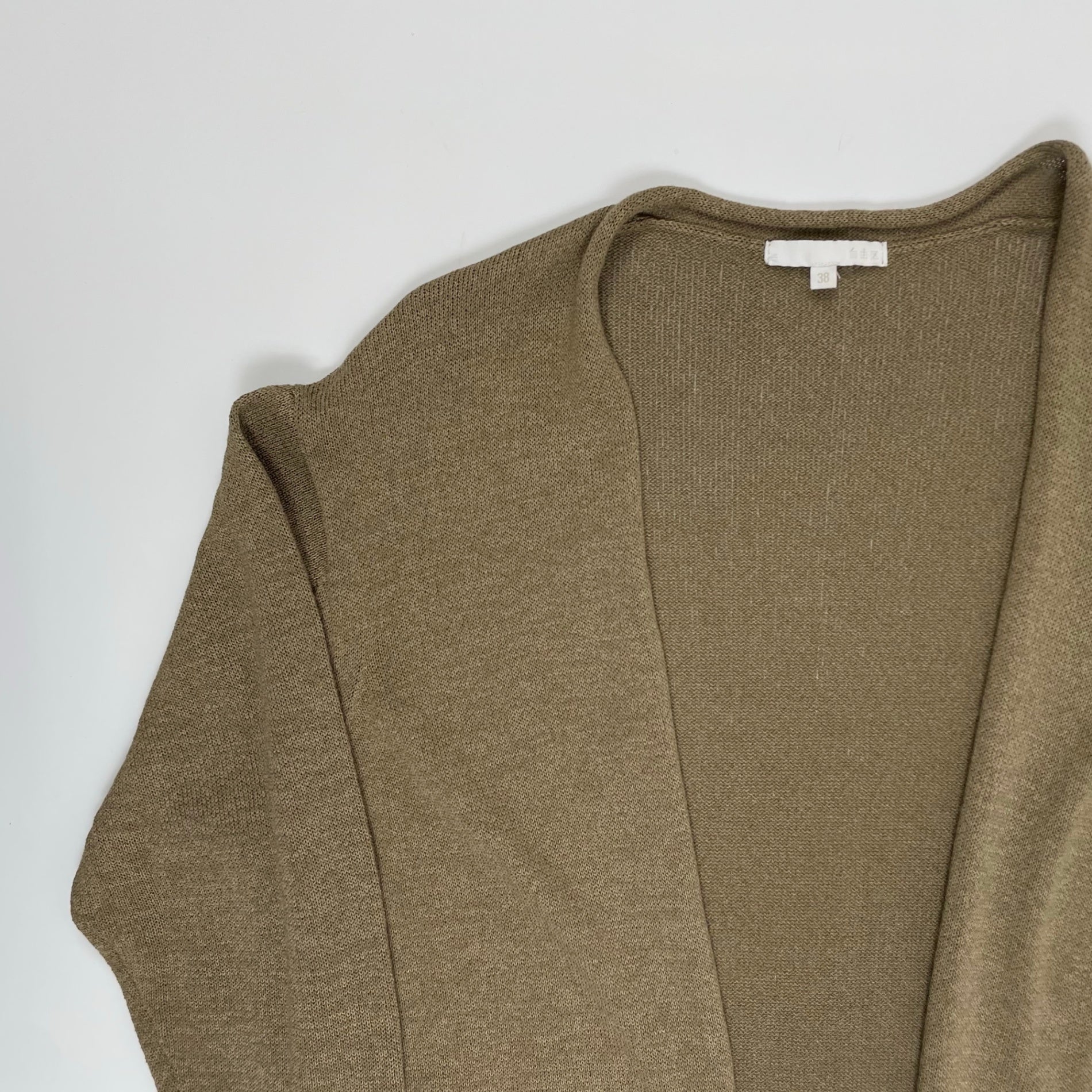 自由区 / 【洗える】ペーパーブレンドロング カーディガン 参考定価：20,000+tax SIZE:9