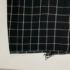 VIRGINIA BIZZI ヴァージニア ビッツィ / フリンジチェックライトコート H.P. FRANCE取り扱い 参考定価：60,000程度