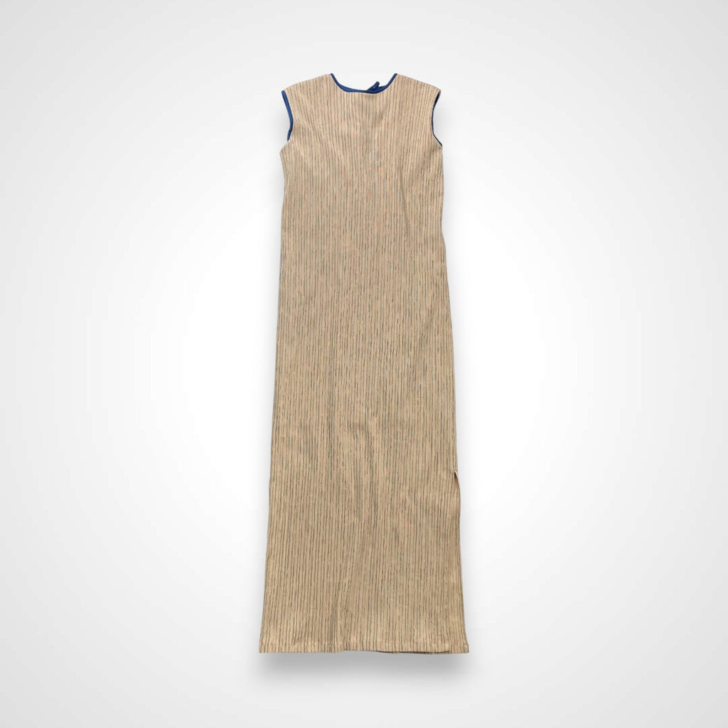 &her アンドハー / パイピングノースリーブドレス BEAMS取扱い 参考定価：20,000程度 SIZE：FREE