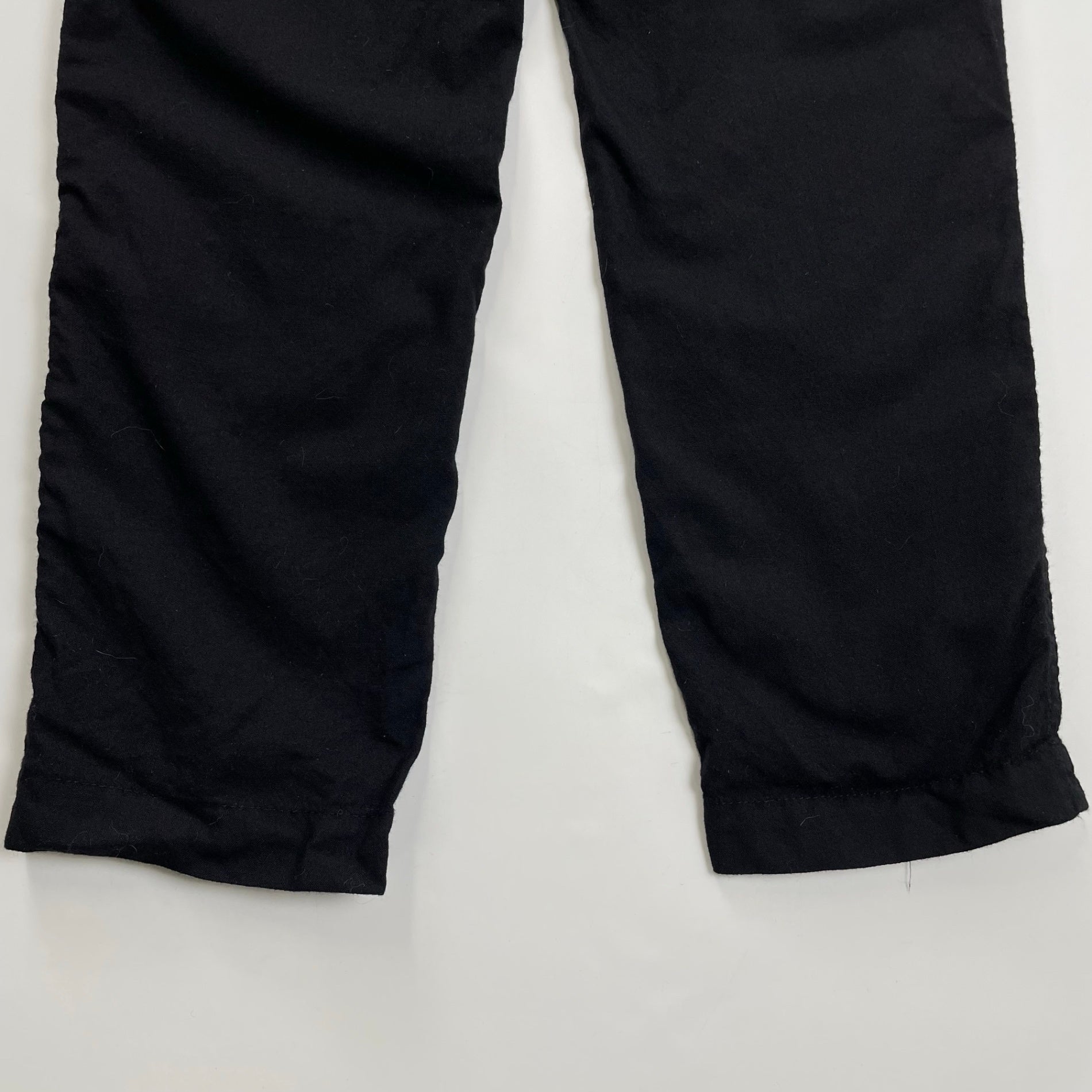 COMME des GARCONS HOMME コムデギャルソンオム / 16SS ウールトロピカルトラウザーズ ブラック HQ-P001 参考定価：40,000程度 SIZE:XS