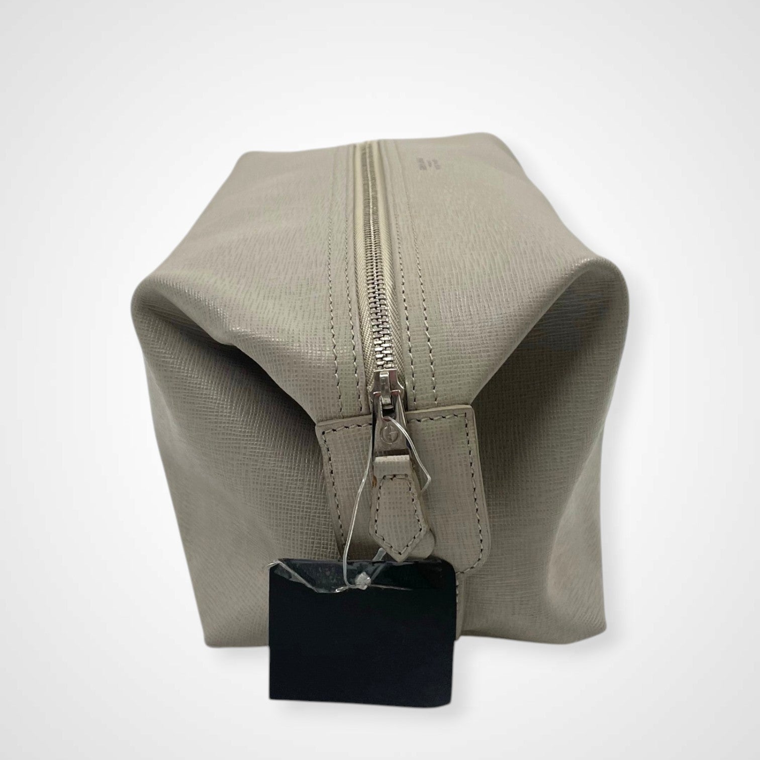 GIORGIO ARMANI ジョルジオ アルマーニ / PORTA TRUCCHI SAFFIANO トラベルポーチ タグ付 参考定価：120,000程度