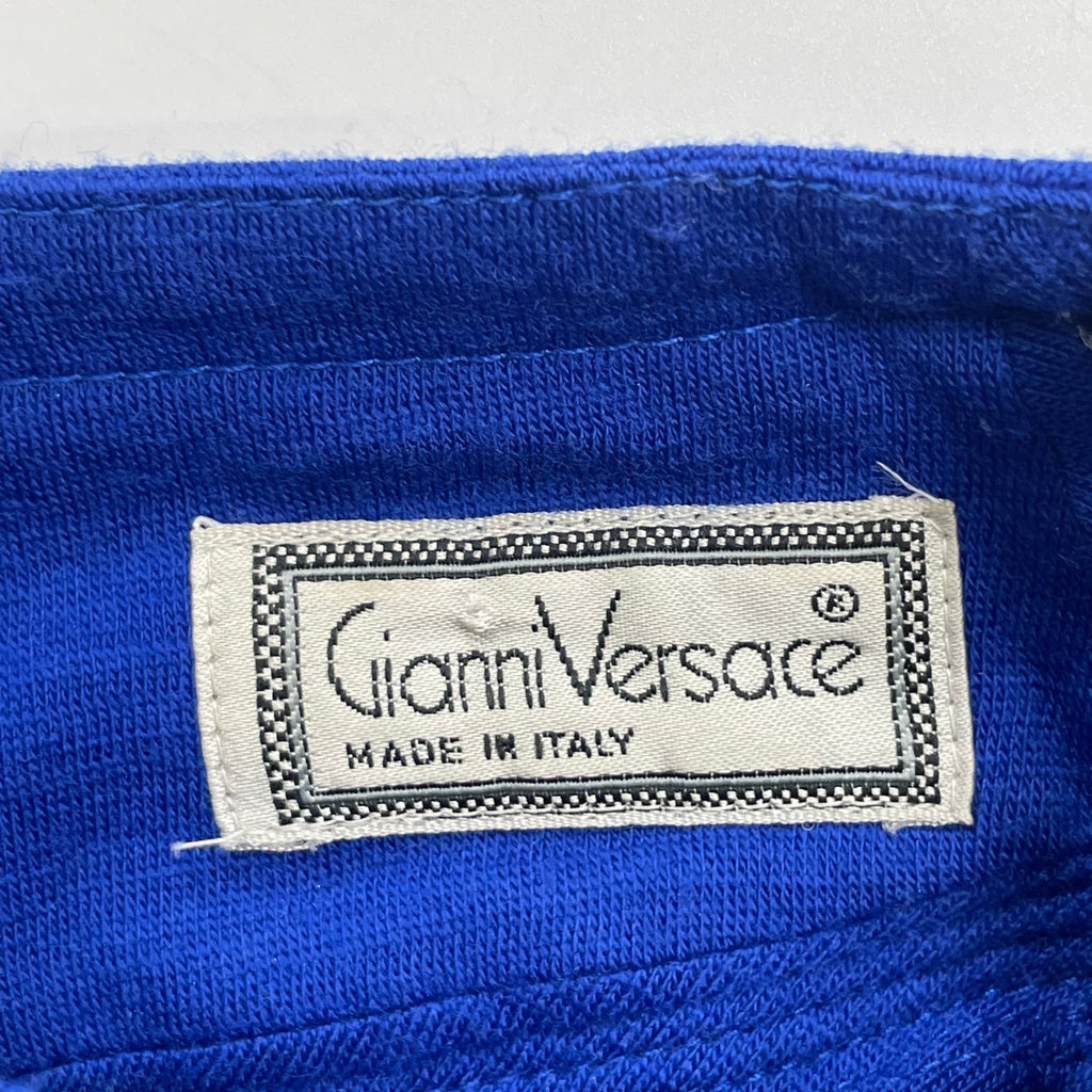 GIANNI VERSACE ジャンニ ヴェルサーチ / アーカイブ トライアングルスカーフニット SIZE:42(M-L程度)