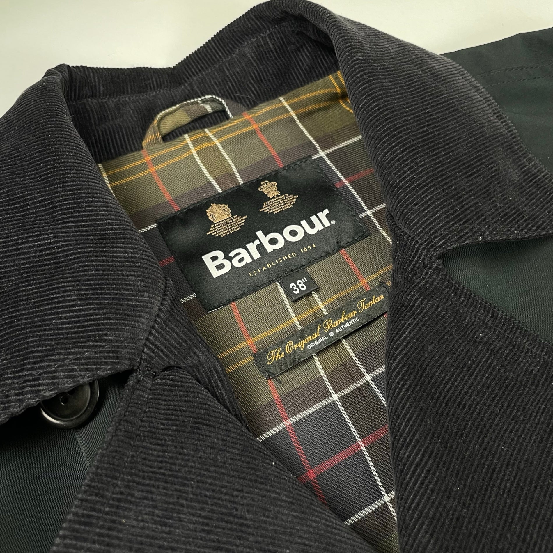 Barbour × ADAM ET ROPE / DESPATCH RIDERS JACKET ノンオイルド 参考定価：72,000+tax SIZE:38